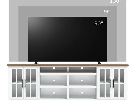Hampton - TV Stand Console & Cable Management