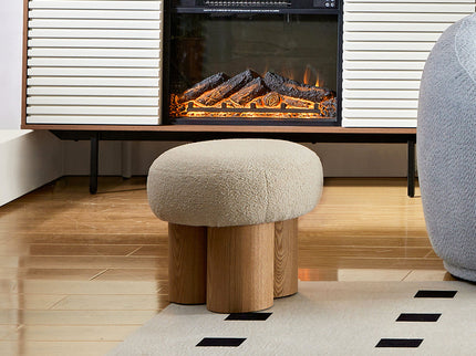 Versatile Mushroom Stool With Cushion