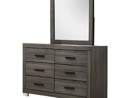 1 Piece Dresser Bar Handle Bedroom Furniture - Gray