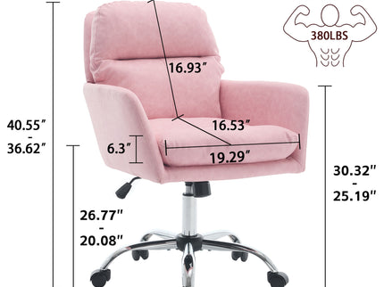 Office Chair With Adjustable Height, Ergonomic Design