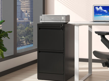 Steel Drawer Vertical File Cabinet With Lock For A4 Legal / Letter Size