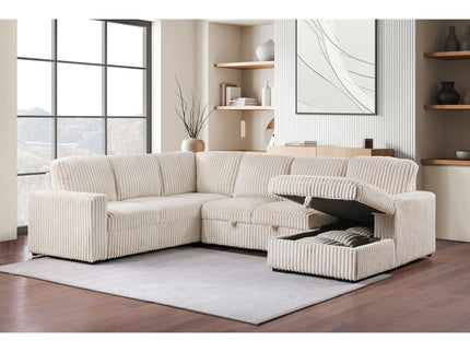 Thurston - Storage Sectional Sofa With Pop Up Bed