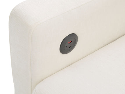 Convertible Sofa Bed Loveseat With Adjustable Backrest And USB Ports