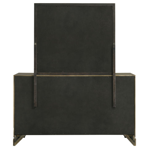 Sundance - 6 Drawer Dresser With Mirror - Dark Coffee