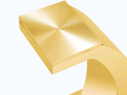 Dining Table For Living Spaces - Gold / Transparent