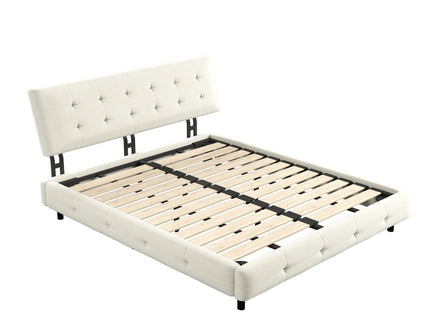 Tufted Headboard With Extra-Large Ultra-Soft Cloud Pillow Design