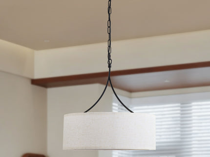 3 Light Drum Pendant Light