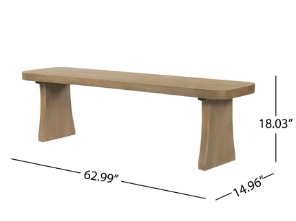 Indoor Dining Bench - Pine