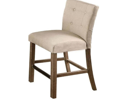 Upholstered Counter Dining Chair (Set of 2) - Light Gray