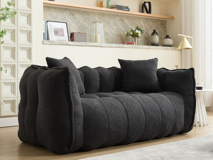 Cozy Beanbag Chair With High Resilience Foam Core For 2
