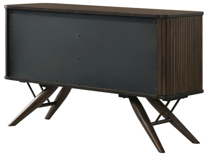 Wes - 2 Door Sideboard Buffet Storage Cabinet - Walnut