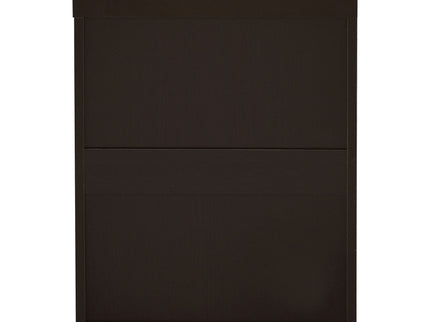 3 Drawer File Cabinetб Compact Office Storage For Home - Brown