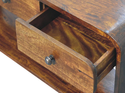 Aspen - Slim Media Unit - Dark Brown
