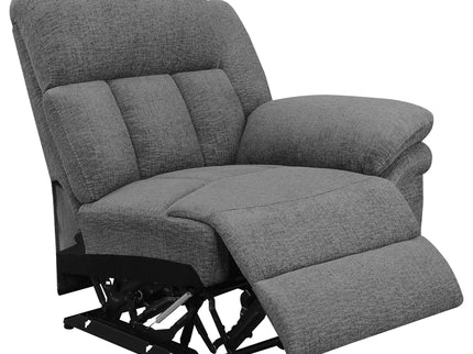 Divine - 5 Piece Power Reclining Home Theater Seating Set With Memory Foam Cushions And Storage Consoles