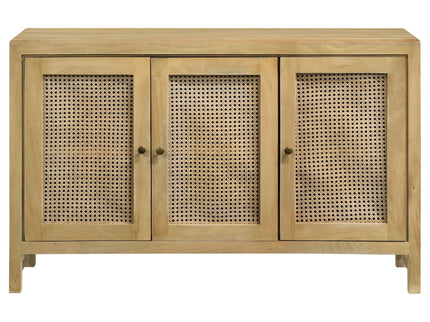 Ashton - 3 Door Accent Cabinet - Natural