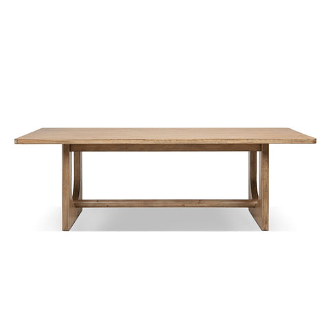 Turnkey - 8 Seater Dining Table - Antique Brown