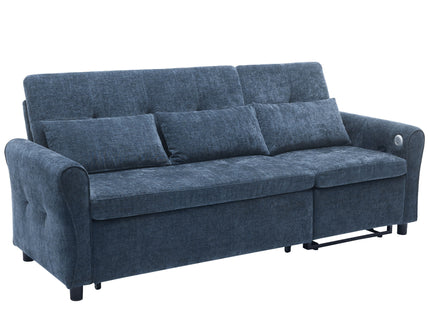 3 Seater Sofa Bed And Reversible Recliner