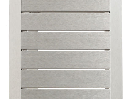 Aluminum Outdoor C - Shaped Side Table For Patio