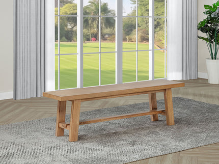 Backless Dining Bench - Natural