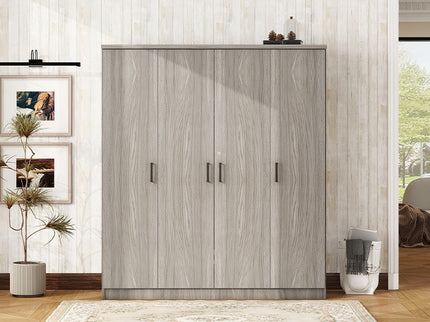 4 Door Wardrobe With 1 Drawer