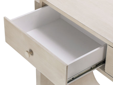 Console Table With 3 Drawers, Display Shelf