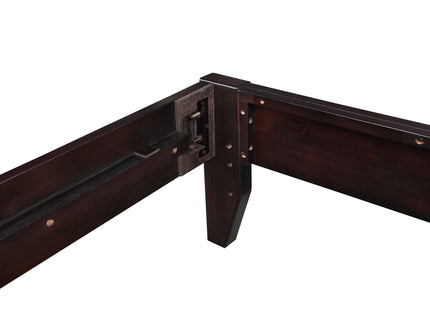 Redmond - Eastern King Platform Bed - Cappuccino