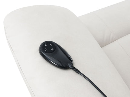 Chriki - Polished Power Motion Recliner With Lift Heating Massage Chair