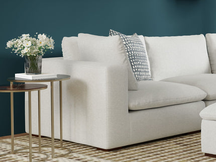 Jasmine - Left Arm Sofa Module - Gray