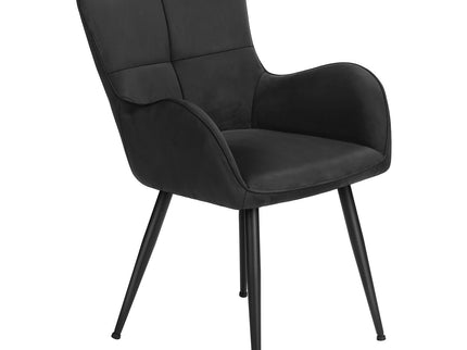 Dining Chair For Kitchen (Set of 2) - Black