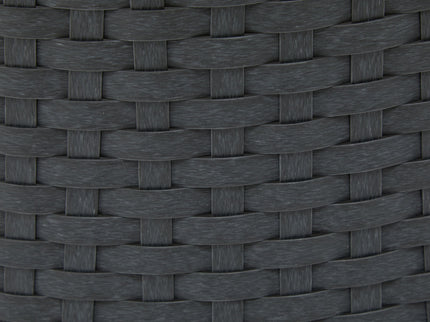 Modern Swivel Wicker Lounge Chair With Round Design