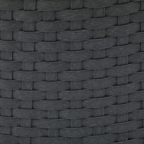 Modern Swivel Wicker Lounge Chair With Round Design