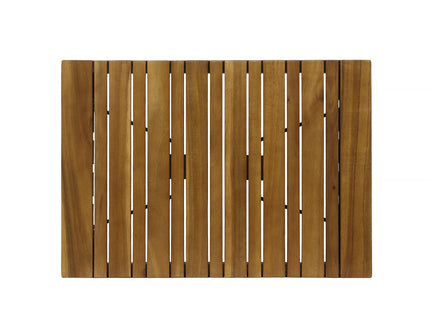 Outdoor Wooden Foldable Side Table - Teak