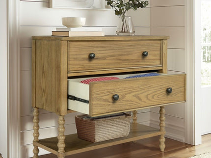 2 Drawer Accent Chest - Natural