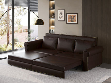 Chesterfield Sofa & Pull Out Bed