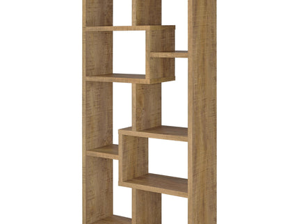 Currey - 6 Shelf Bookshelf - Mango Color