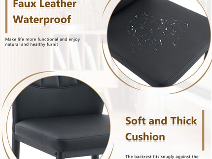 Dining Chairs With Shell Pattern, Comfort And Style