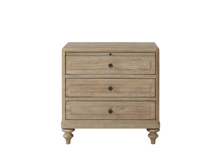 3 Drawer Nightstand - Sand