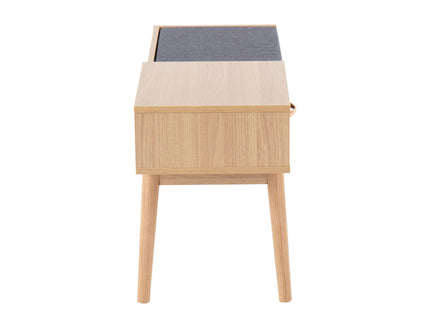 Telephone Contemporary Bench With Pull Out Drawer