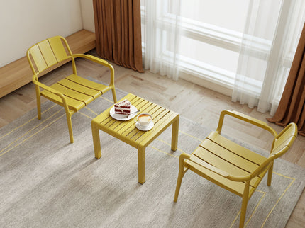 3 Piece Indoor / Outdoor Leisure Table And Chair Set