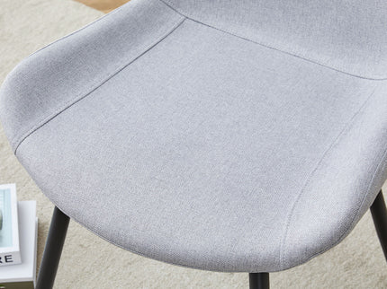 Modern Medieval Style Restaurant Cushioned Chairs With Suede Backrests