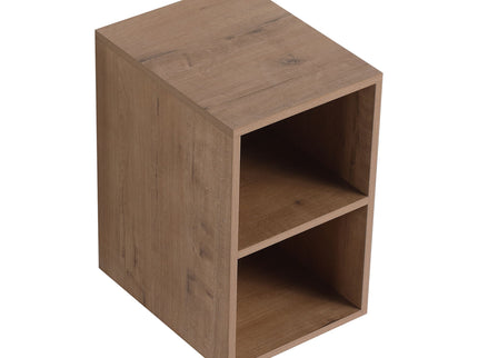 Wall Mounted Bathroom Vanity With Sink, Storage Shelves & Soft Close Door