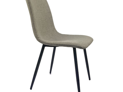 Modern Upholstered Dining Chairs With Cushion Seat And Sturdy Legs (Set of 4)