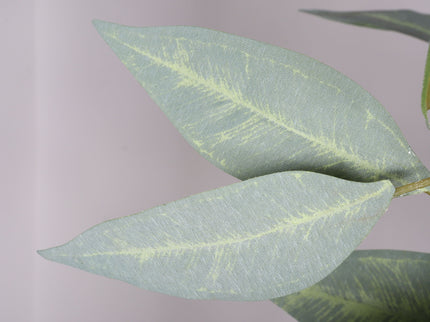5Ft Realistic Artificial Eucalyptus Tree In Pot With Lush Leaves For Home Office Decor - Green Leaves