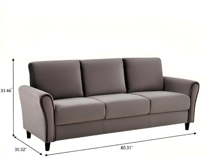 Patricia - Curved Arm 3 Seater Sofa