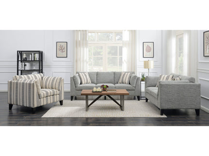 Loveseat Sofa With Upholstery - Gray