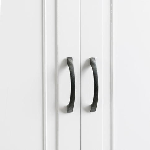 Bathroom Storage Cabinet With Doors And Drawer, Adjustable Shelf