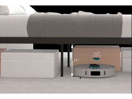Ceres - Metal Bed With Wood Headboard & Footboard