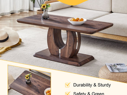 Modern, Minimalist Rectangular Coffee Table