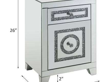 Noralie - Accent Table - Silver