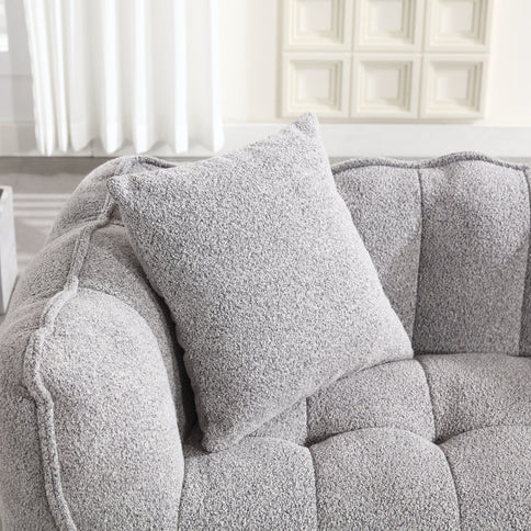 Cozy Beanbag Chair With High Resilience Foam Core For 2